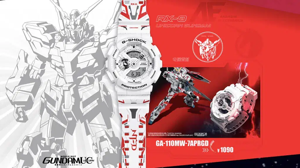 Casio g shock gundam 40th hotsell