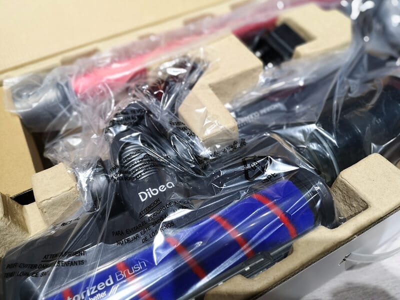Dibea F20 Max Excellent cleaning monster with a decent price point - Packaging