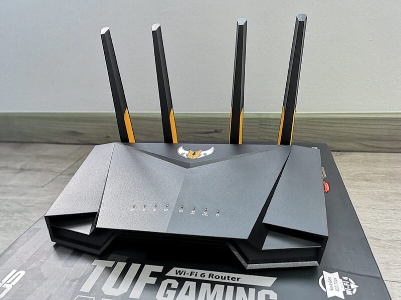 ASUS TUF Gaming AX3000 Router Reliable Wi-Fi 6 router for your gaming needs - Unit