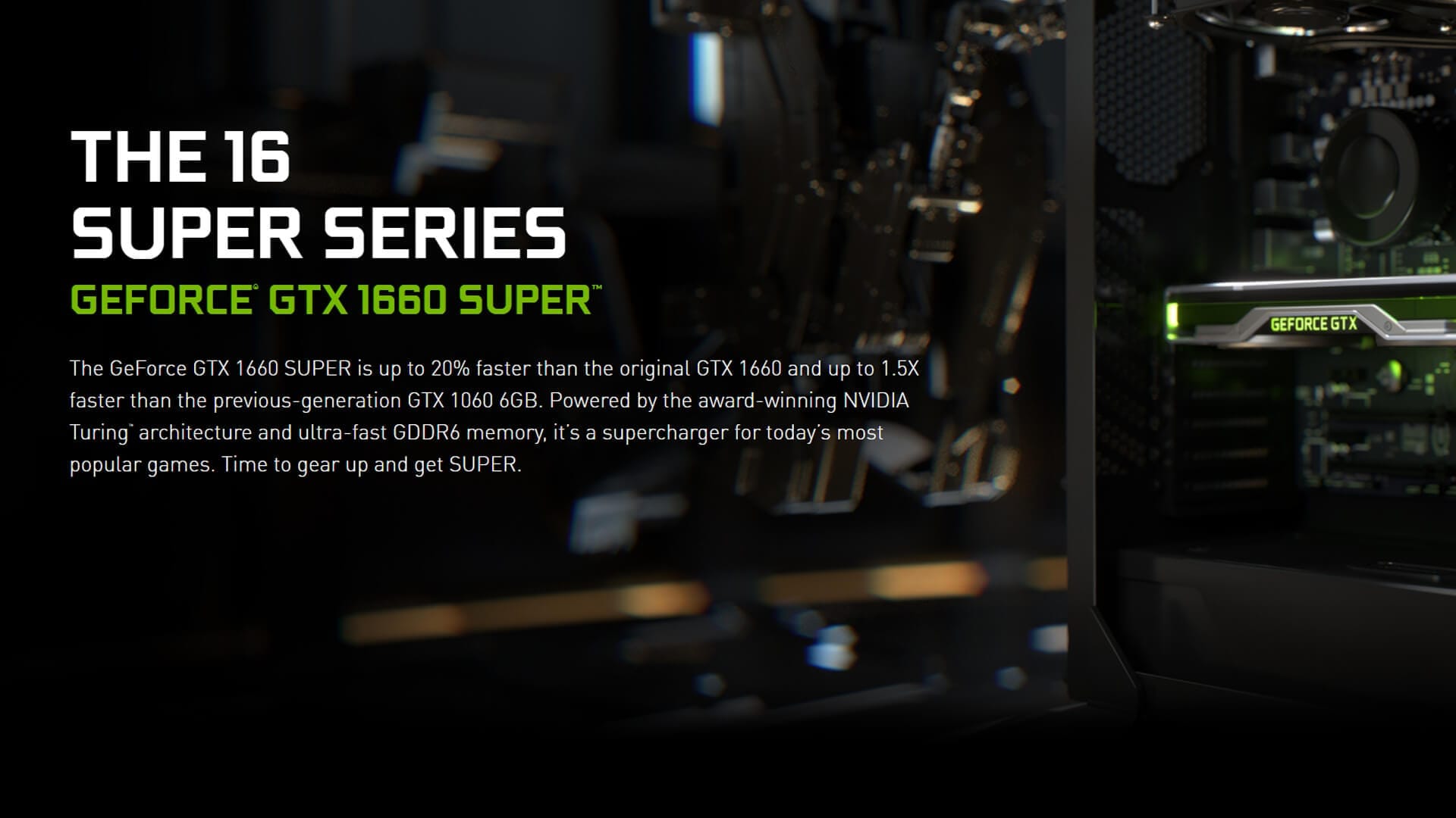 Nvidia GeForce GTX 1660 Super