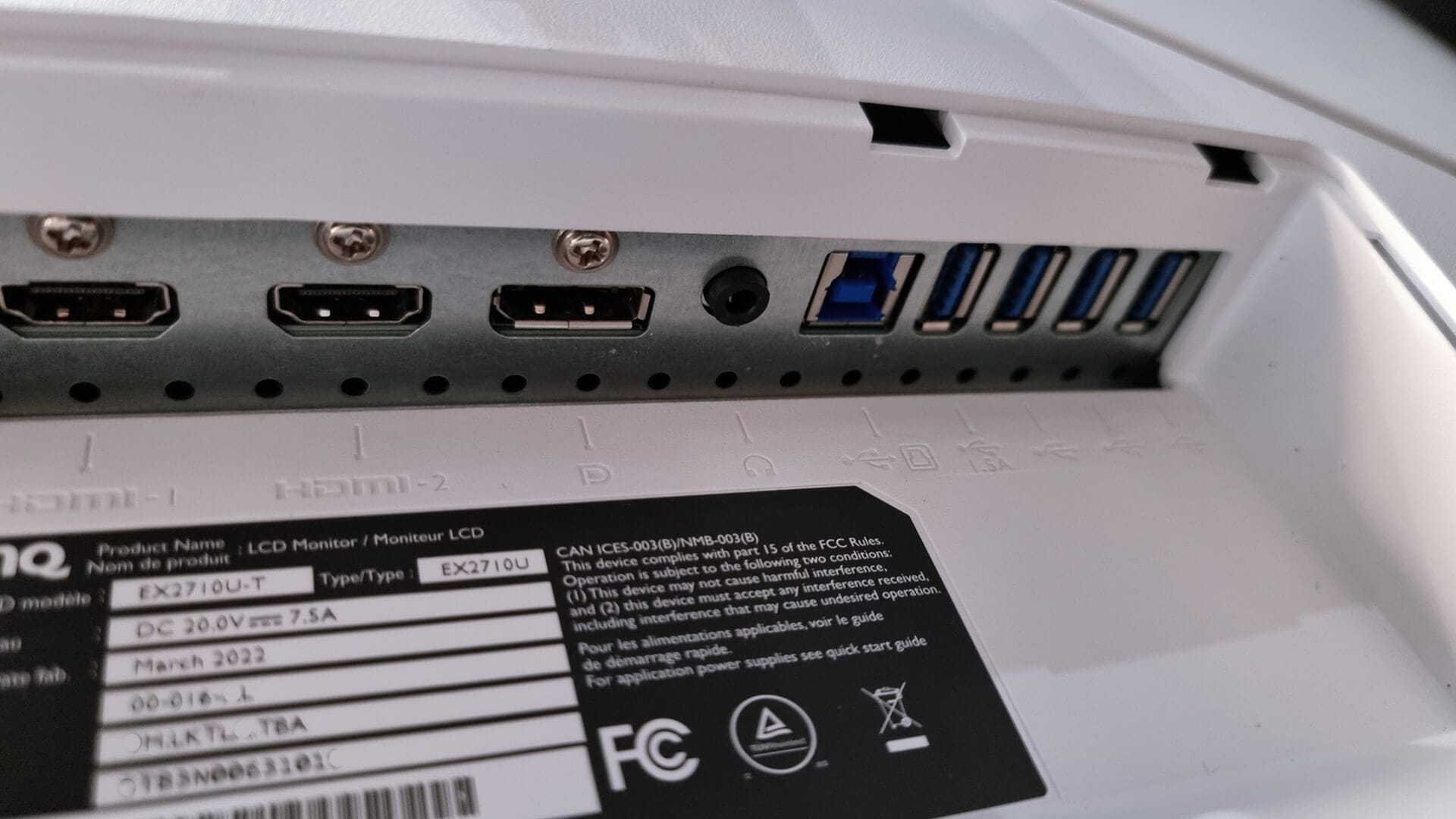 BenQ MOBIUZ EX2710U - 6