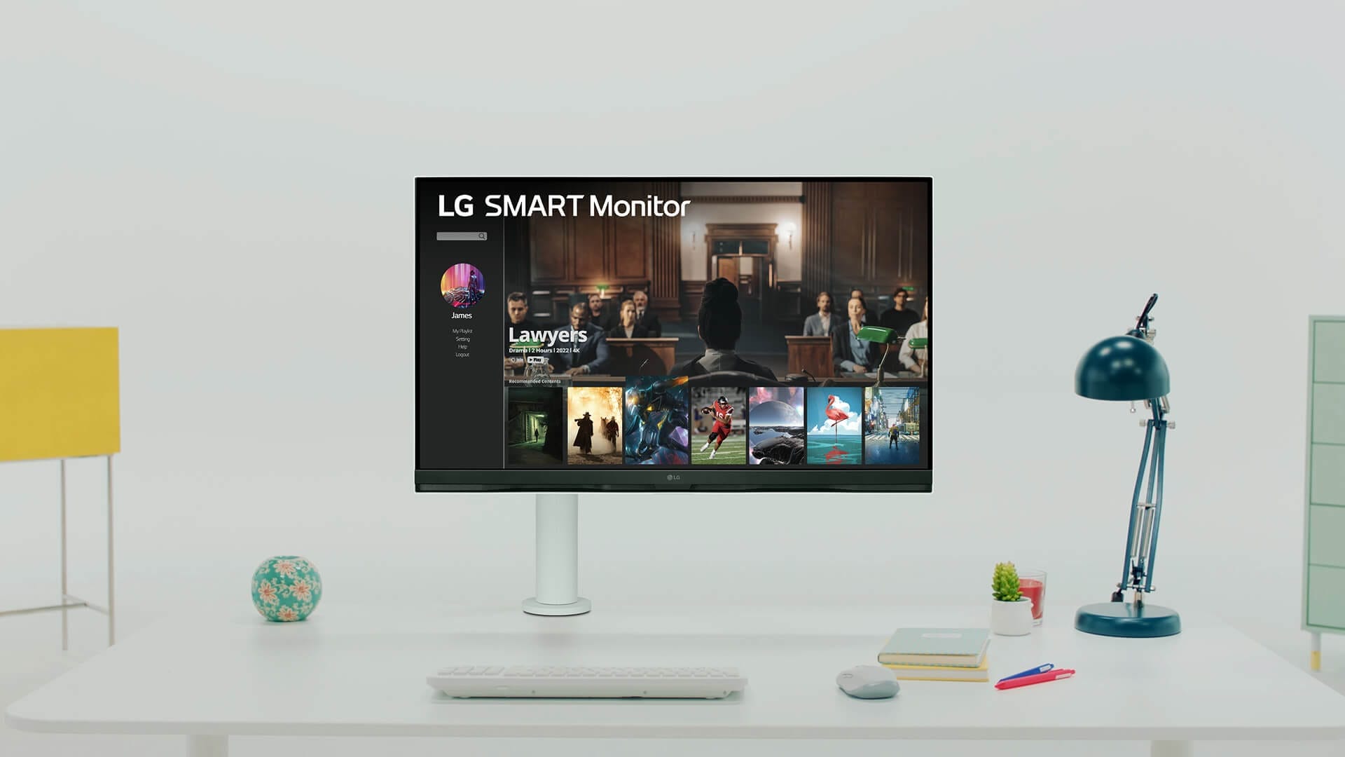 Experience unmatched convenience with LGâs revolutionary SMART Monitor