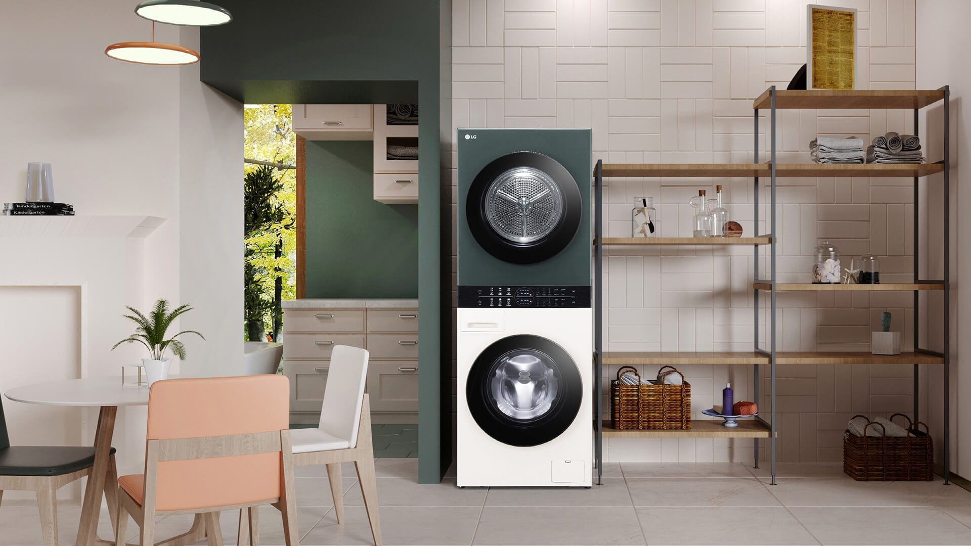 LGâs space-saving WashTower delivers a complete laundry solution for your home