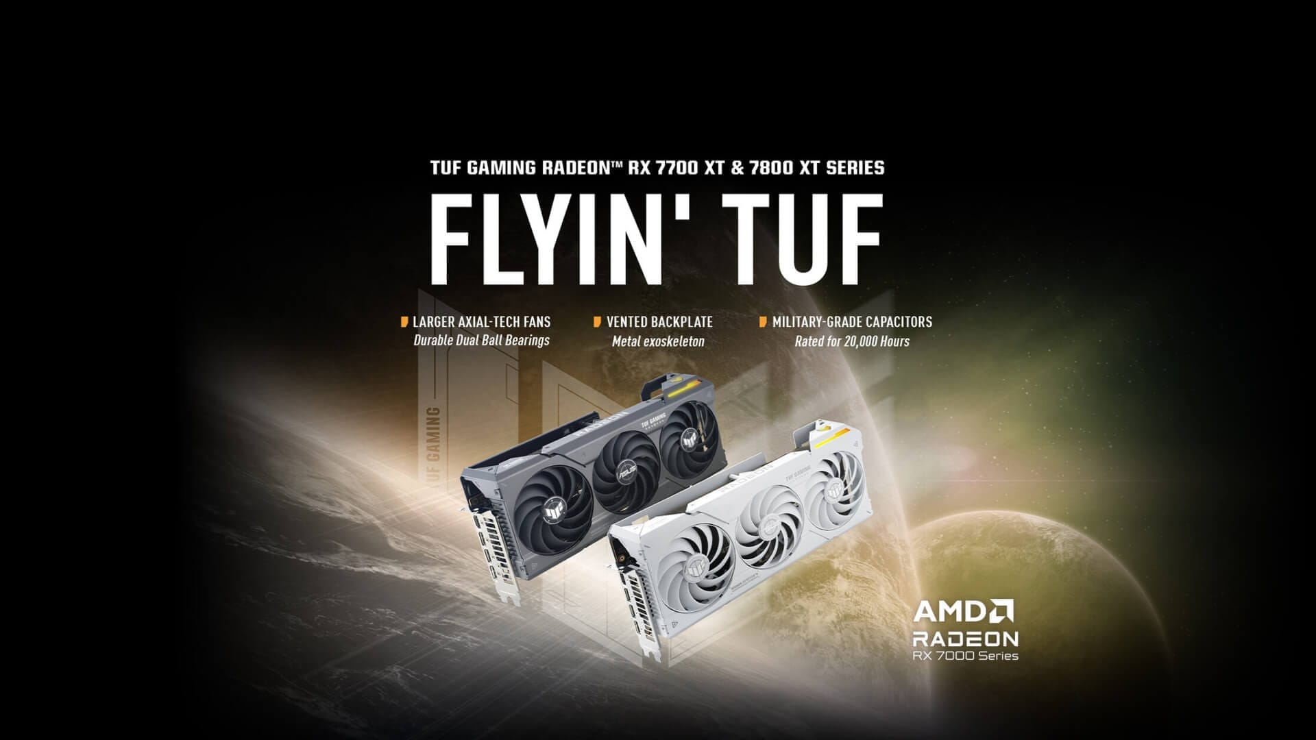 ASUS announces TUF Gaming AMD Radeon RX 7800 XT and Radeon RX 7700 XT graphics cards