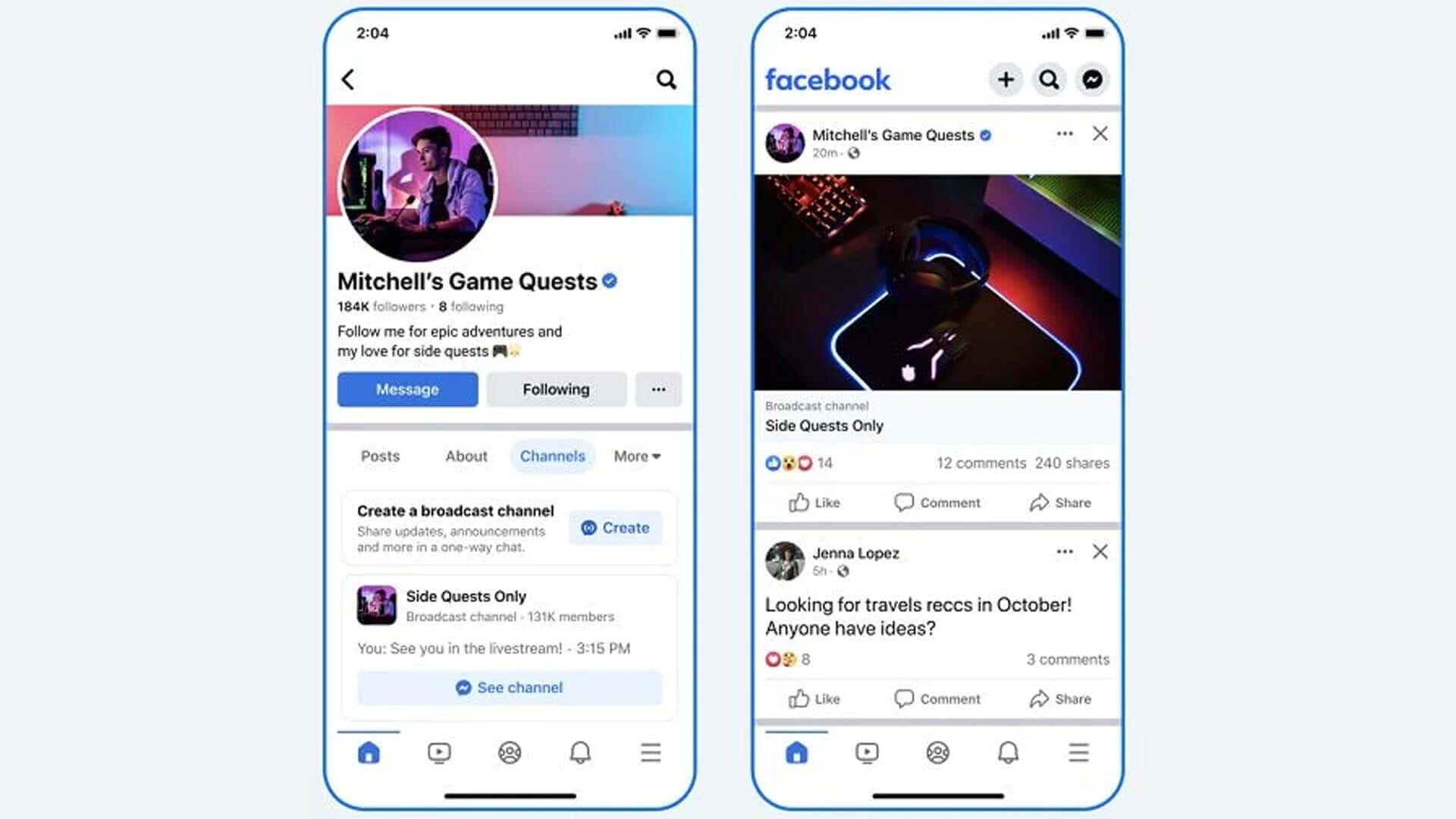 Meta extends its broadcast channels to Facebook and Messenger - 2