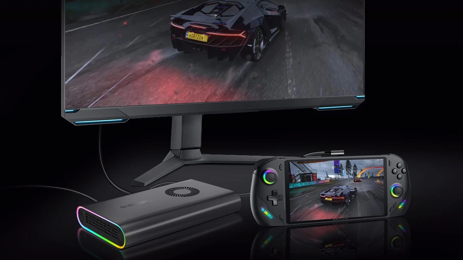 OneX unveils portable eGPU with added storage and RGB lighting - Tech ...