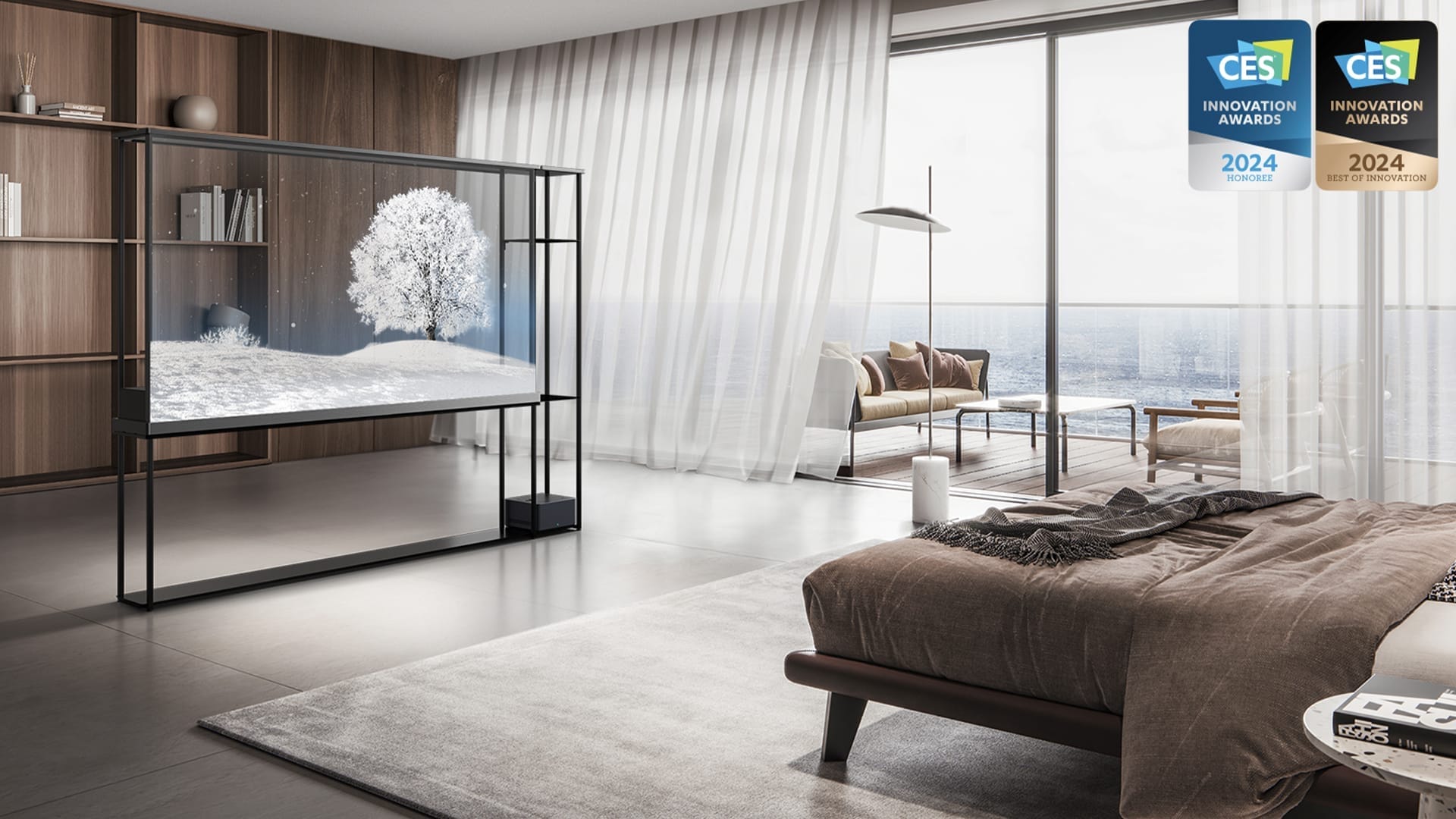 Worldâs first wireless transparent OLED TV redefines the screen experience