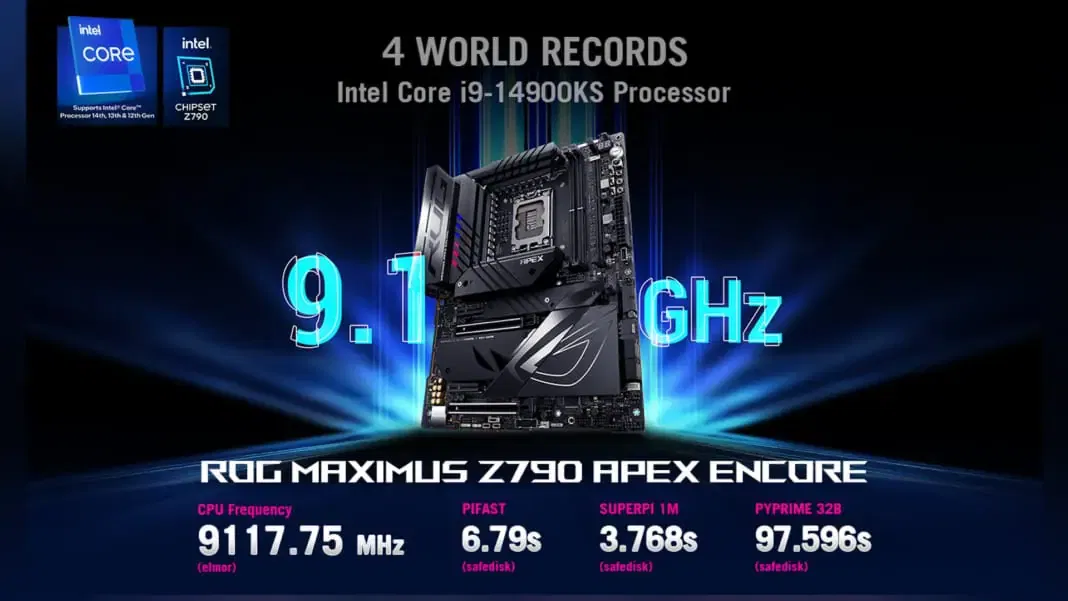 CPU Intel i9 13900K + ROG MAXIMUS Z790 ASUS ROG MAXIMUS Z790 HERO Motherboard Support Intel i9