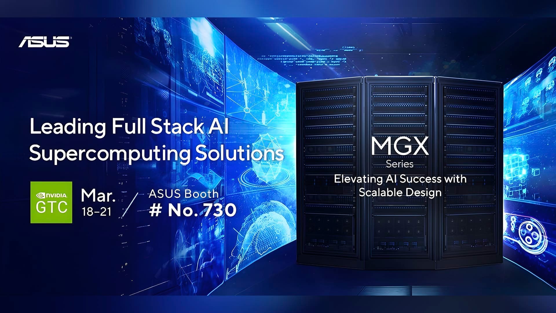ASUS presents MGX-powered data-center solutions