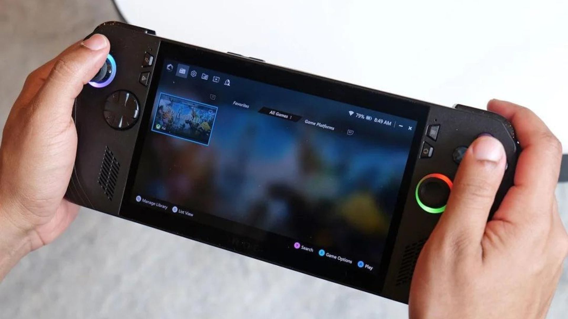 The Asus ROG Ally X transforms PC gaming into a portable console