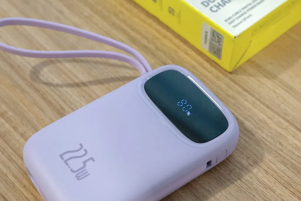 Powerbank Baseus QPow 2 10000mAh 30W 2xUSB-C (vijolična) - Eprim D.o.o