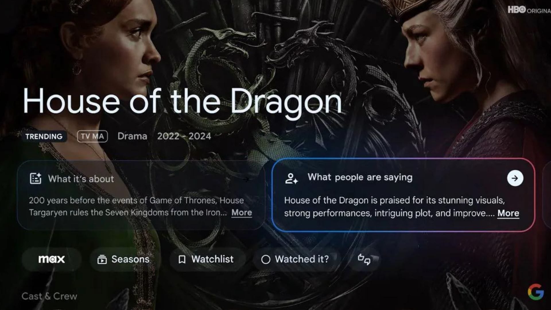 Google TV update brings new AI and smart home features