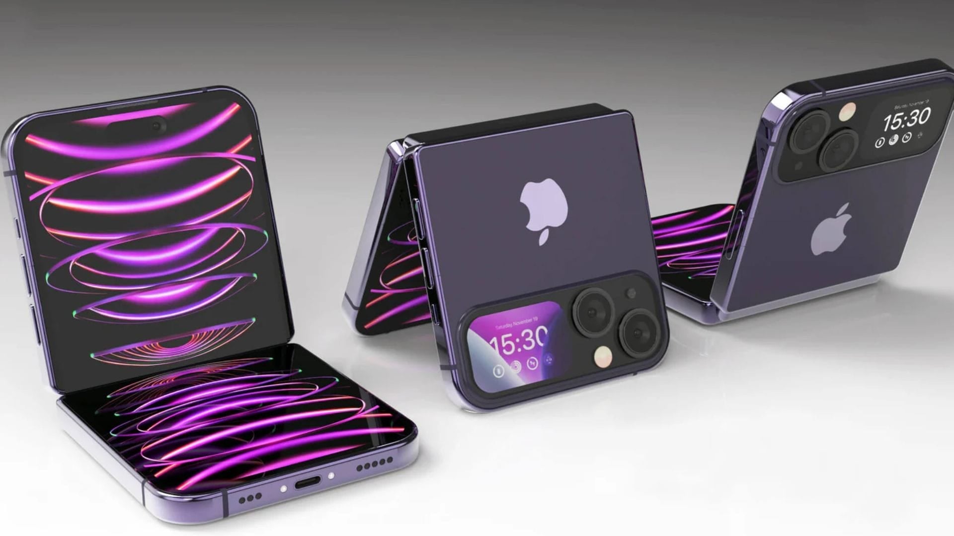 Appleâs first foldable phone could change the game with a book-style design