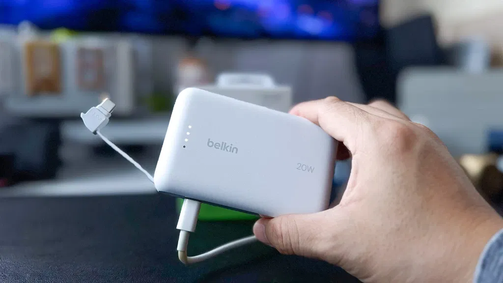 Belkin Power Bank with Integrated Cable review: Compact fast charging for  life on the move - Tech Edition