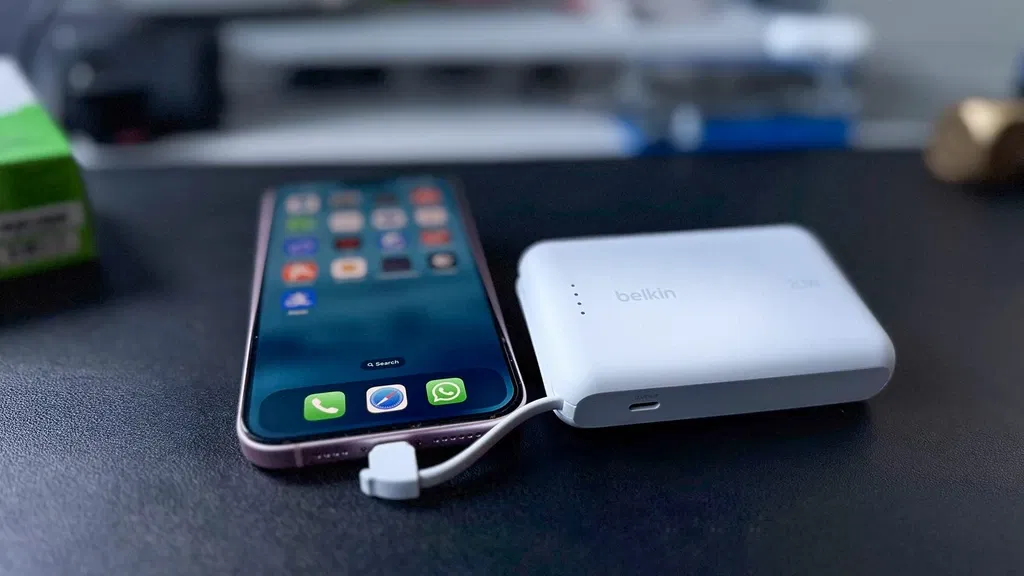 Belkin Power Bank with Integrated Cable review: Compact fast charging for  life on the move - Tech Edition