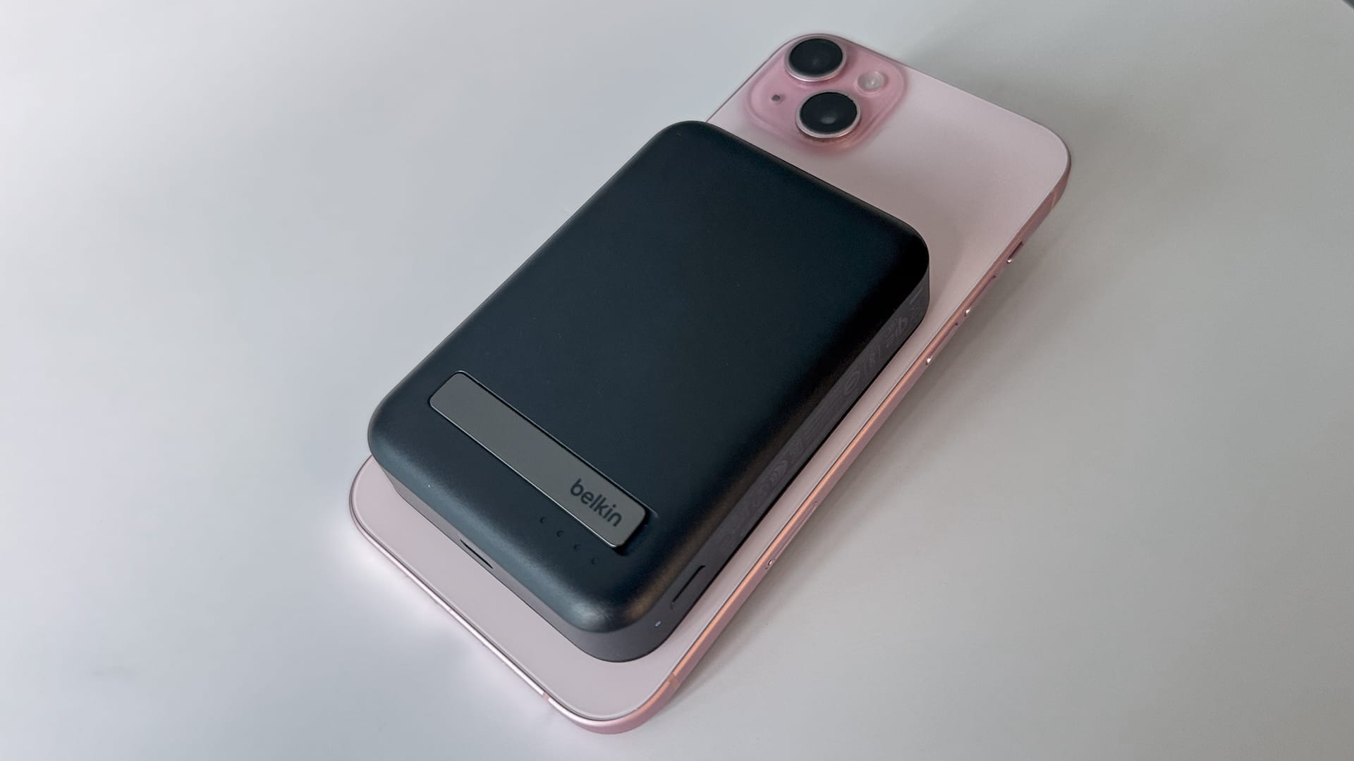 Belkin BoostCharge Pro Magnetic Power Bank with Qi2 15W 10K review Fast wireless charging with practical features - 4
