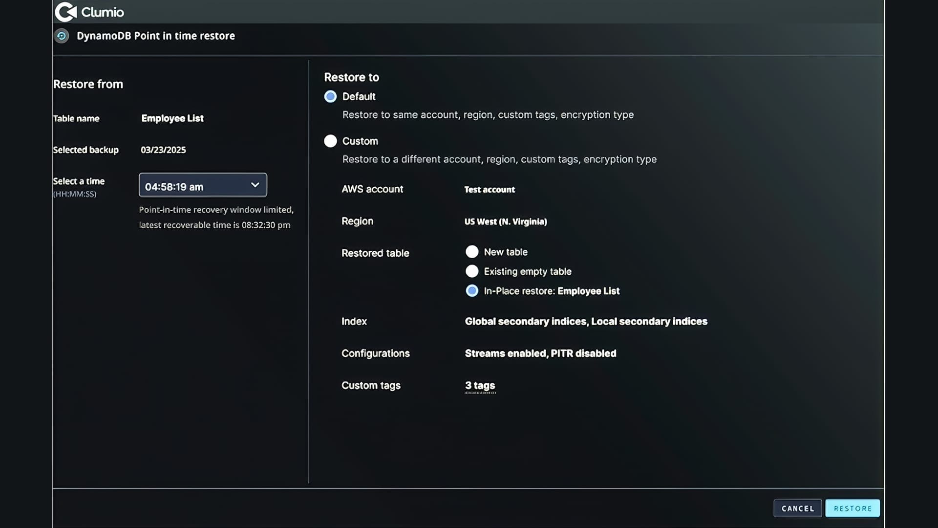 Commvault launches Clumio Backtrack for Amazon DynamoDB to improve cloud database recovery - 1