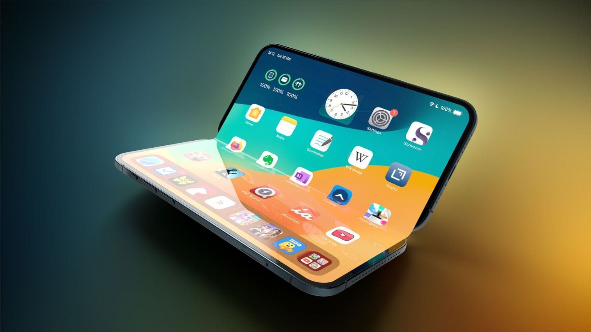 Appleâs first foldable iPhone tipped to launch with major design changes
