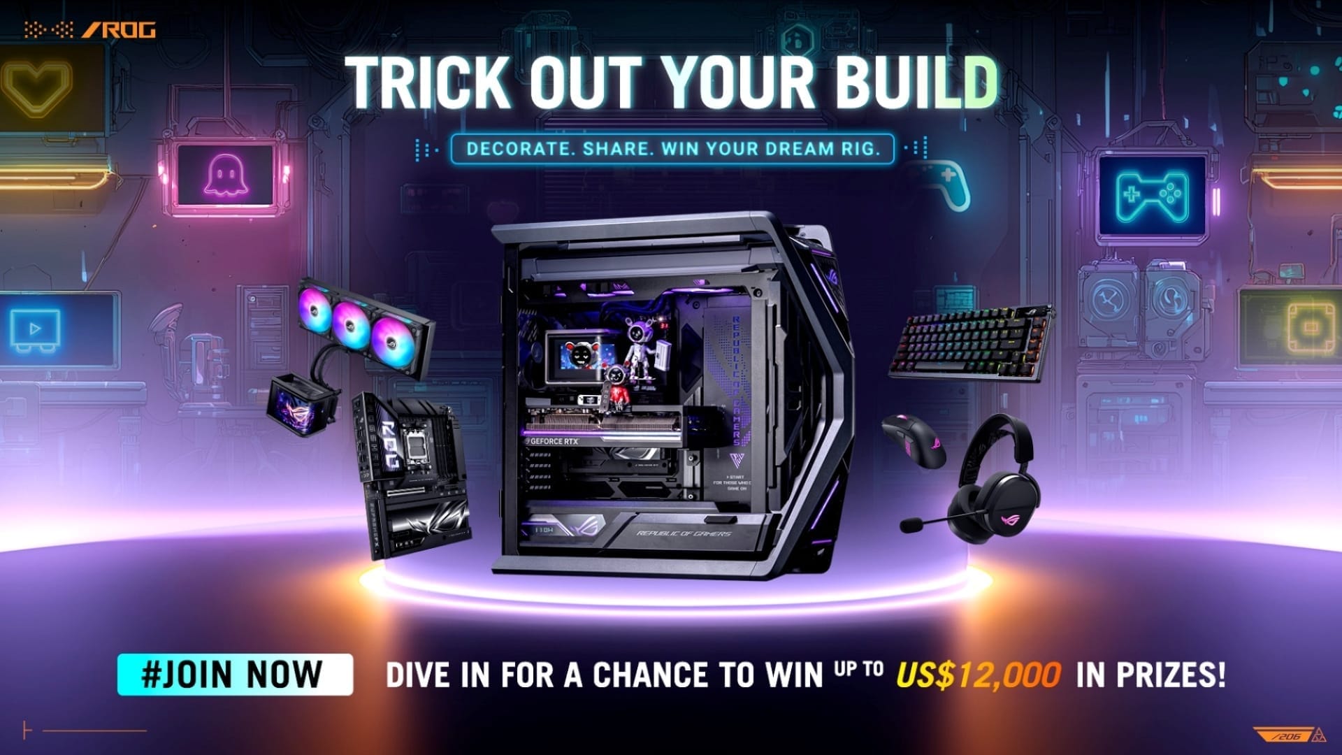 ASUS launches global Trick Out Your Build giveaway contest