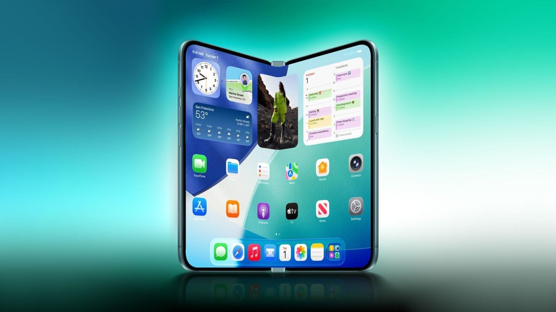 Apple foldable iPhone could resemble two iPhone Airs joined together