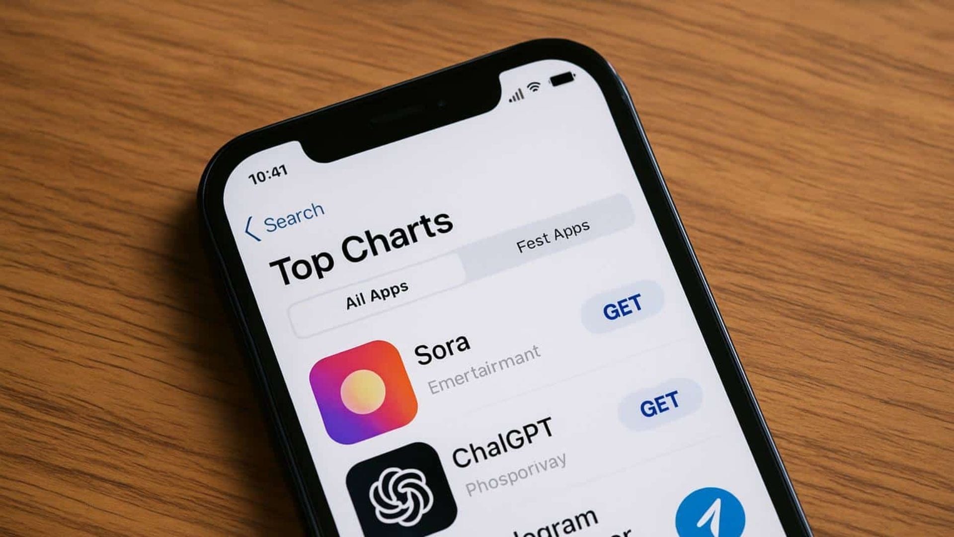 OpenAIâs Sora tops app download charts after Sora 2 update