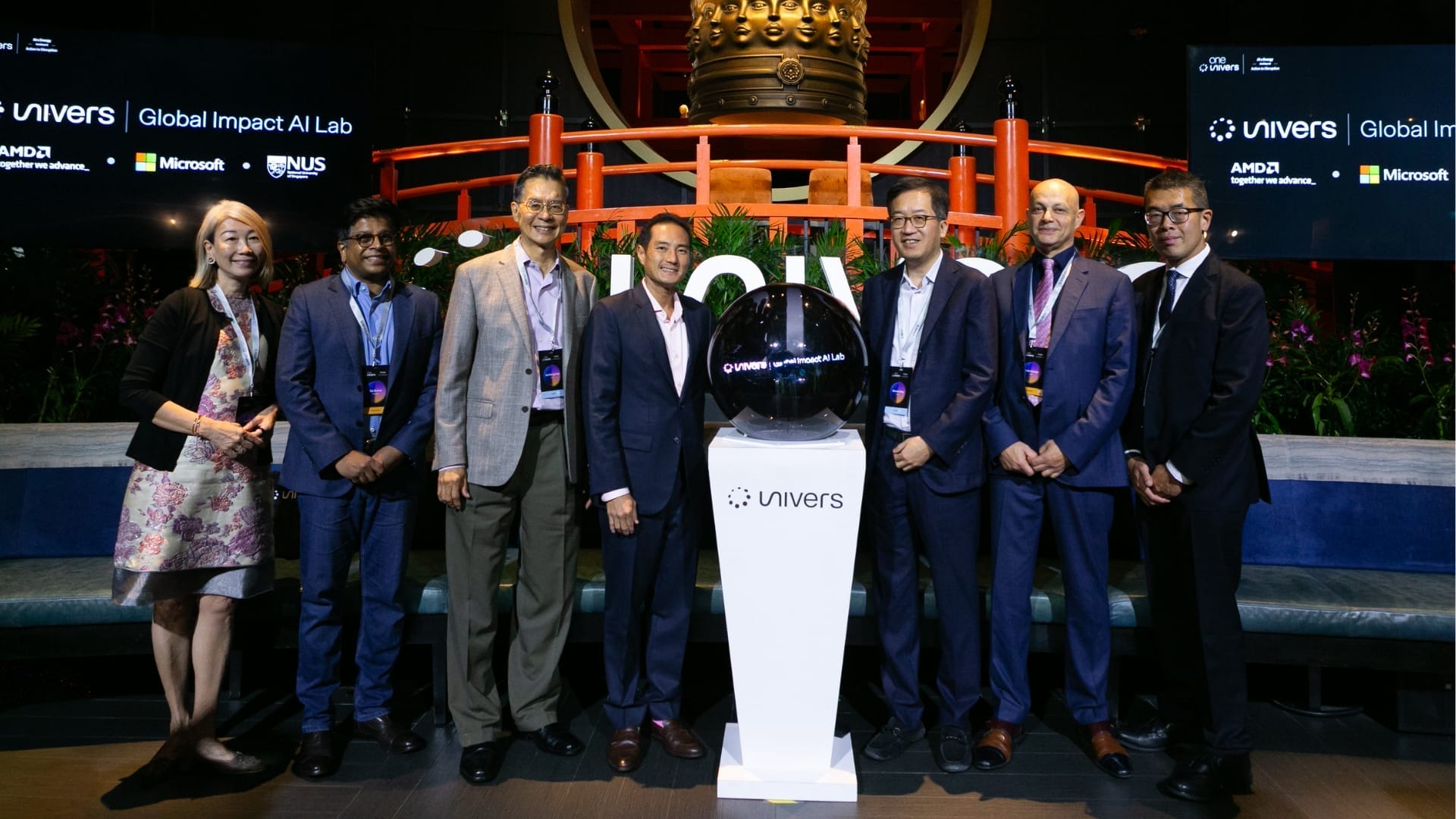 Univers launches world-first Global Impact AI Lab with AMD, Microsoft, and NUS