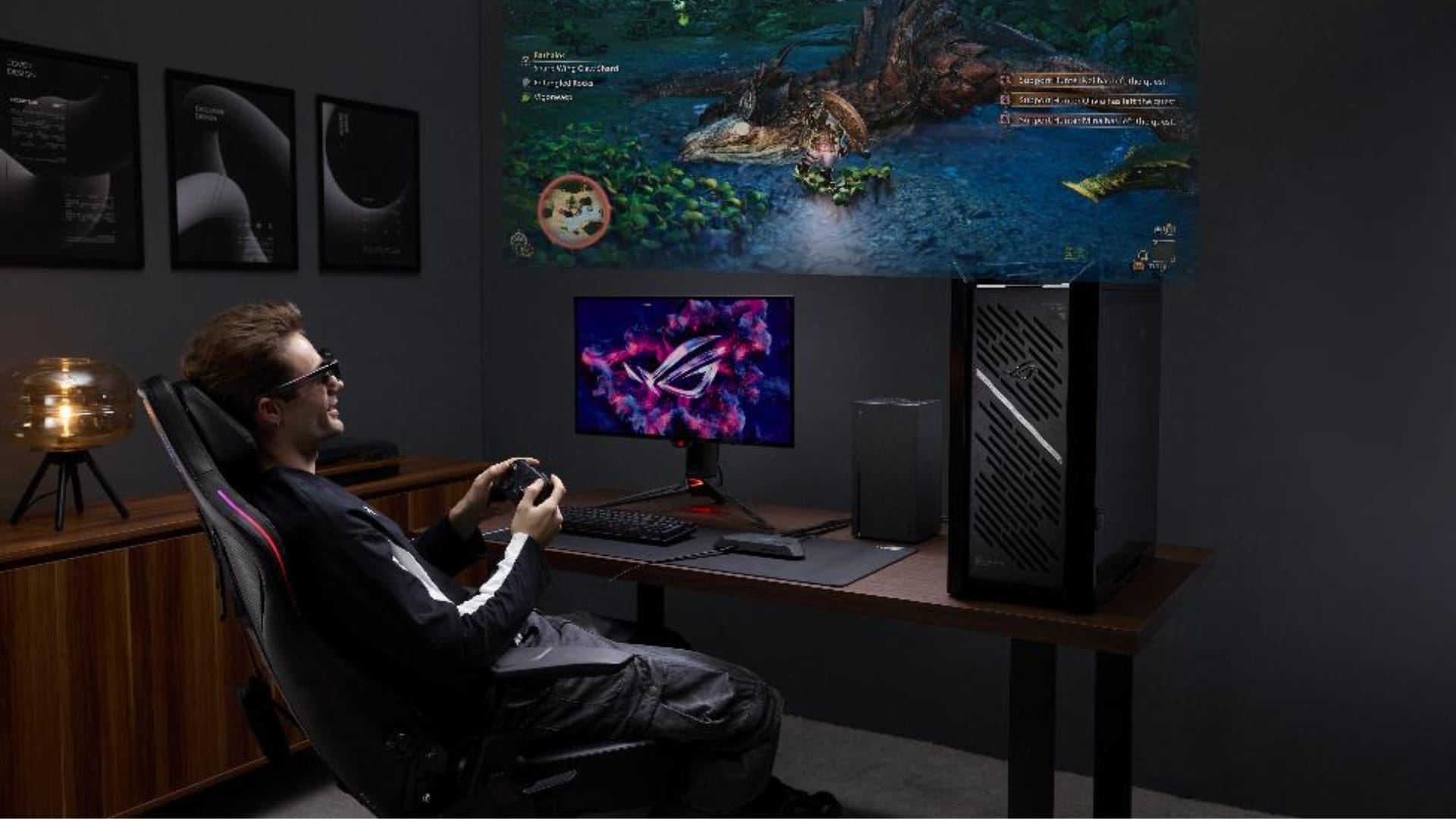 ASUS Republic of Gamers unveils ROG XREAL R1 AR gaming glasses at CES 2026 - 1