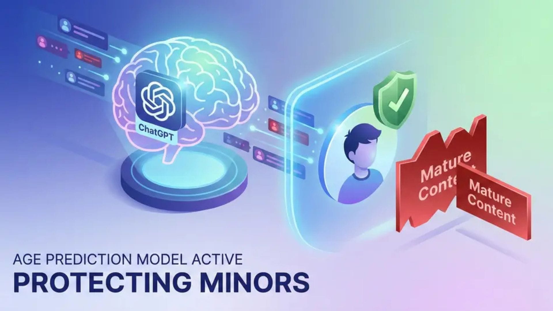 OpenAI rolls out an age-detection system in ChatGPT to improve child safety