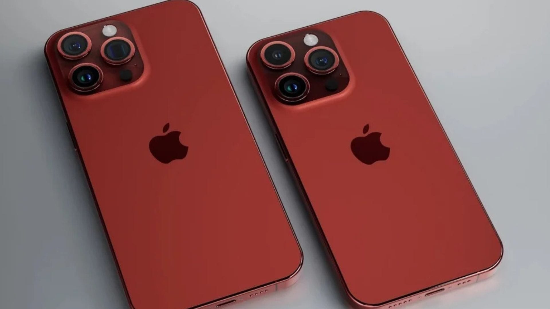Apple reportedly tests red as the next premium iPhone Pro colour