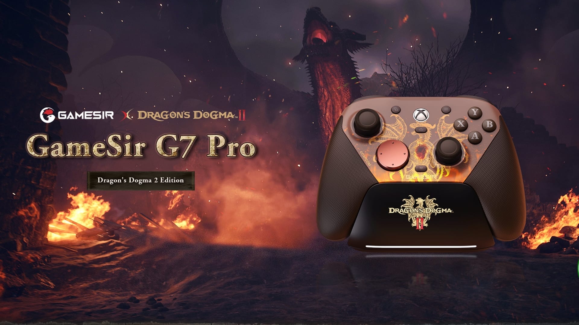 GameSir launches G7 Pro Dragon's Dogma 2 Edition controller - Tech