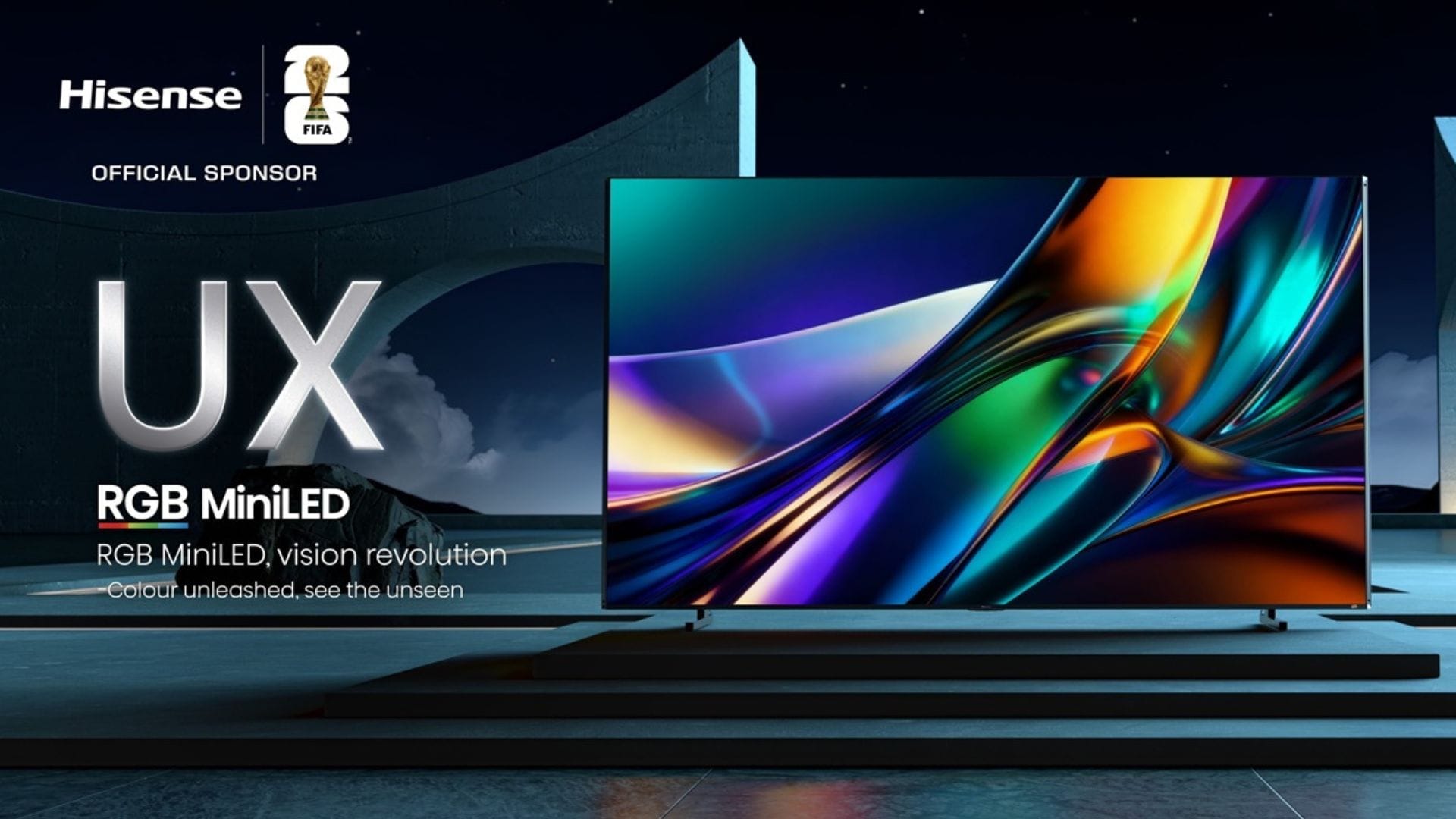 Hisense launches UR9 RGB MiniLED television with Chromagic technology