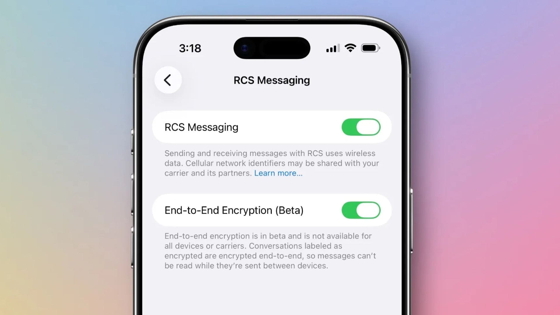 Apple begins beta rollout of encrypted RCS messaging on iPhone