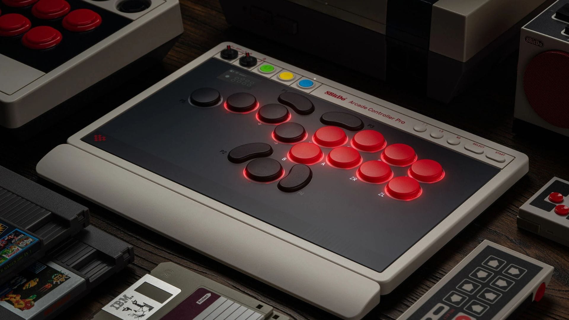 8BitDo unveils Arcade Controller Pro for competitive fighting game players