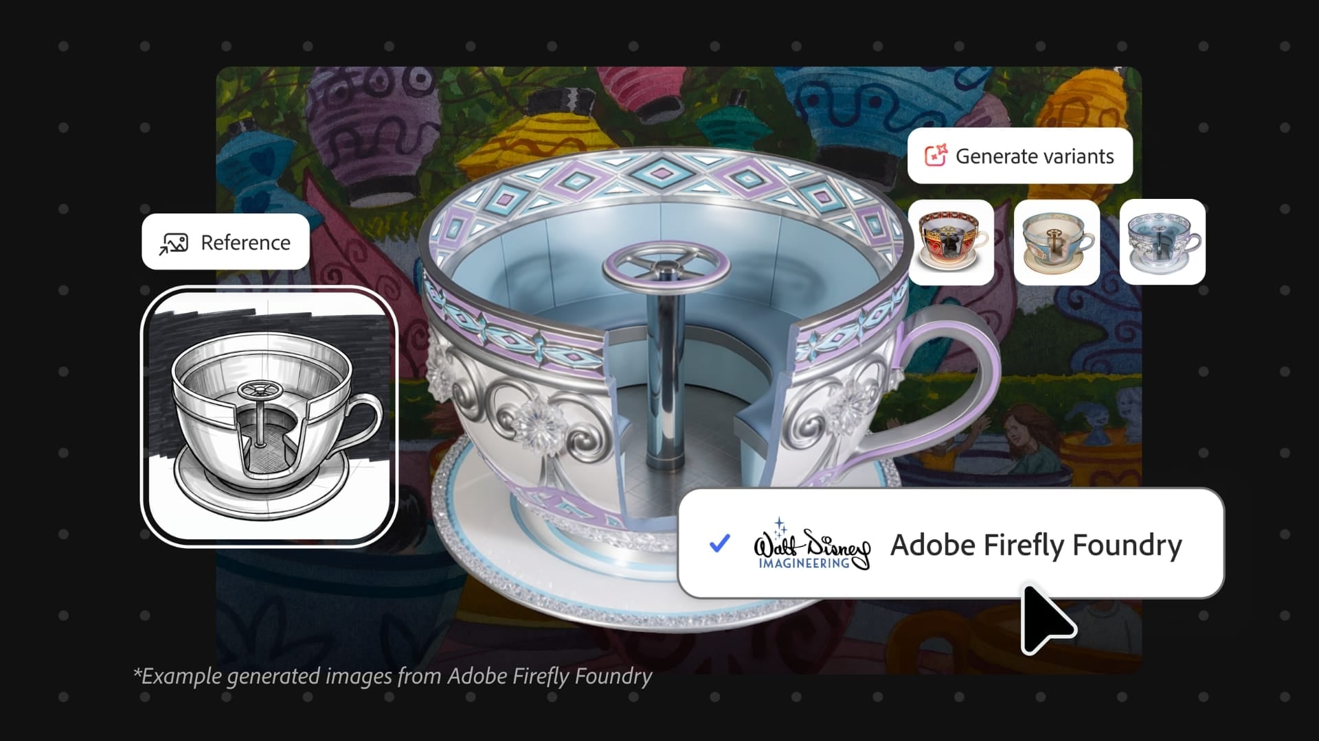 Adobe and Disney Imagineering bring custom Firefly AI models into theme park design - 1