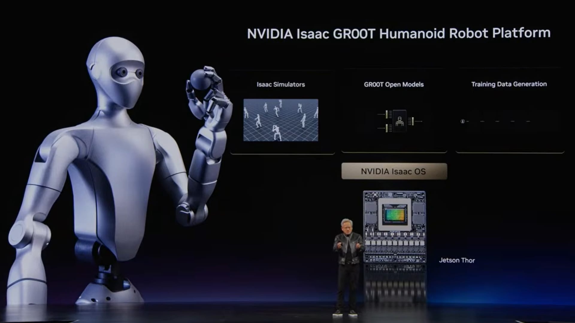 NVIDIA builds open Isaac GR00T humanoid reference design for robotics research