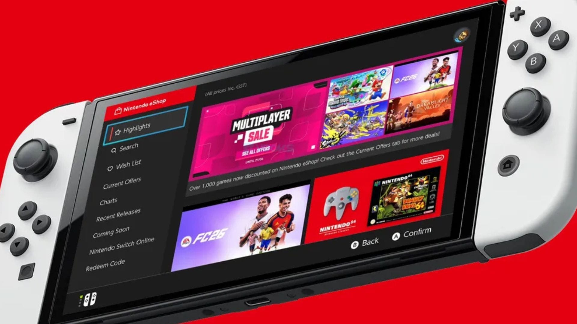 Nintendo updates Switch eShop with faster performance and new security features