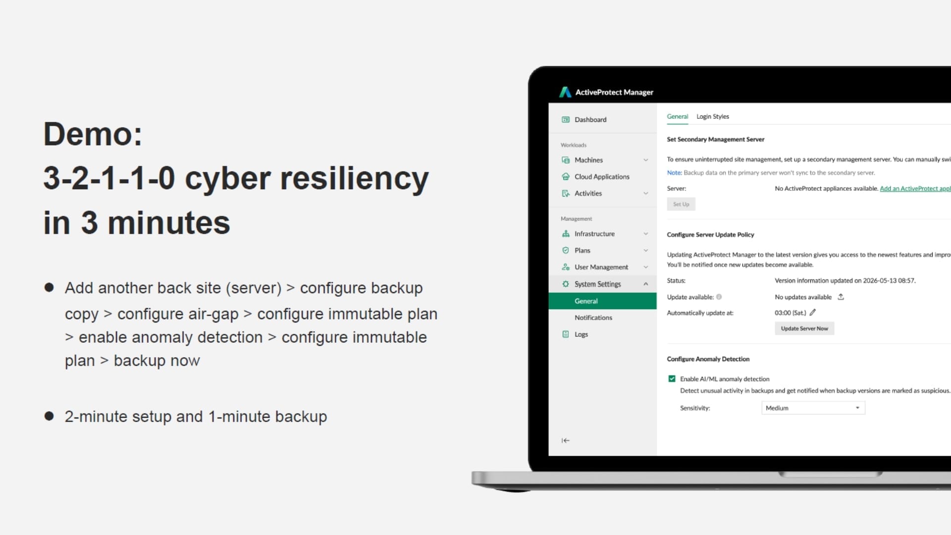 Synology expands ActiveProtect Manager with cloud recovery and AI threat detection - 3