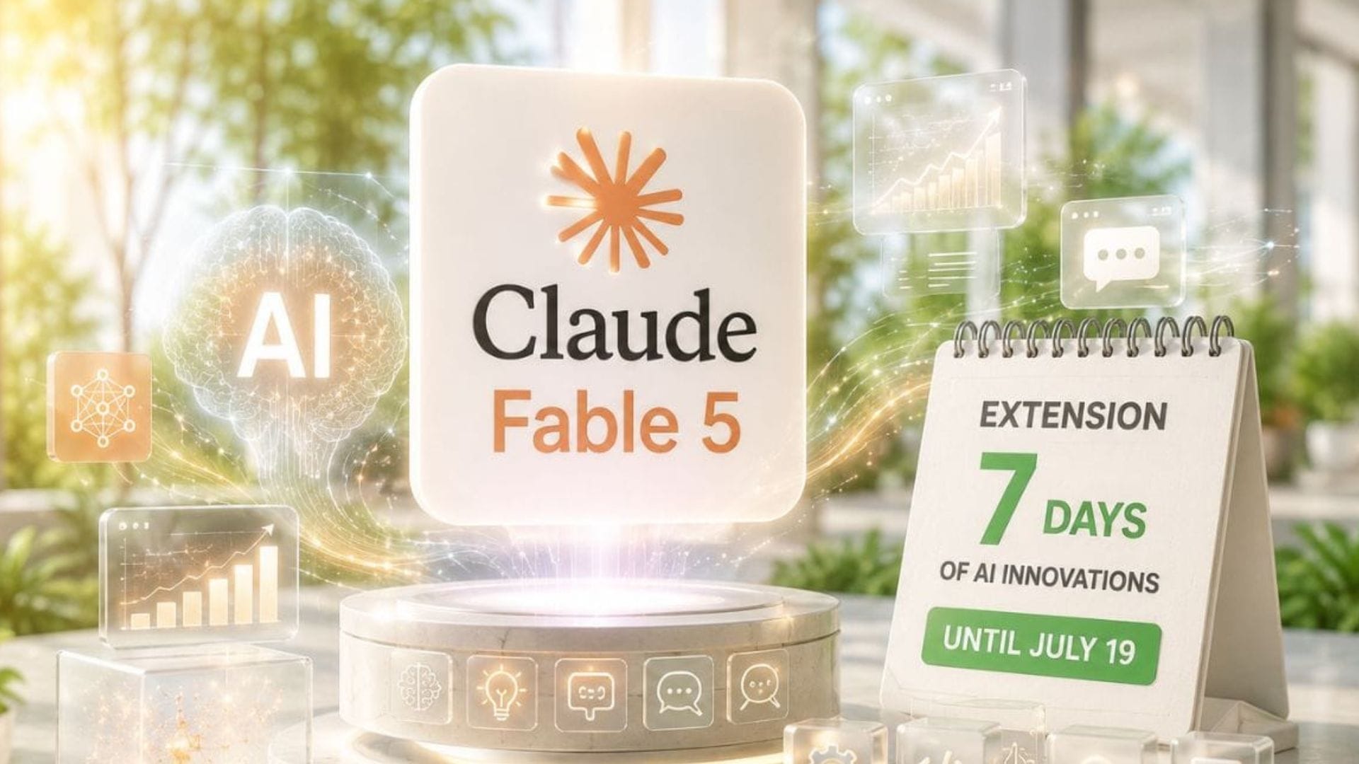 Anthropic offers Claude Fable 5 access at no extra cost until 19 July