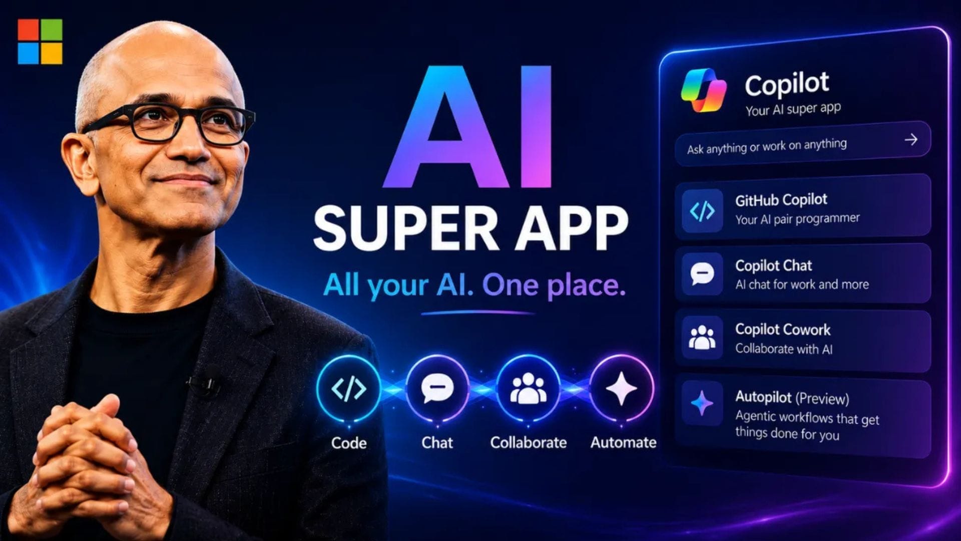 Microsoft plans Copilot super app to unify its AI services