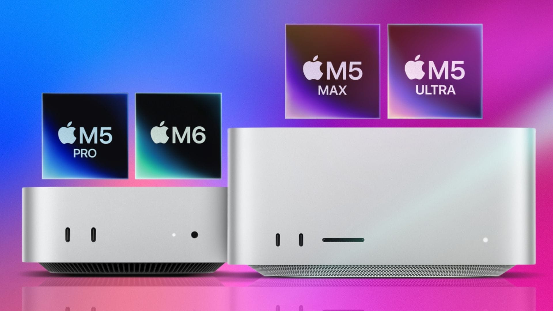Apple unveils M5 Ultra with 80-core GPU alongside 2nm M6 chip