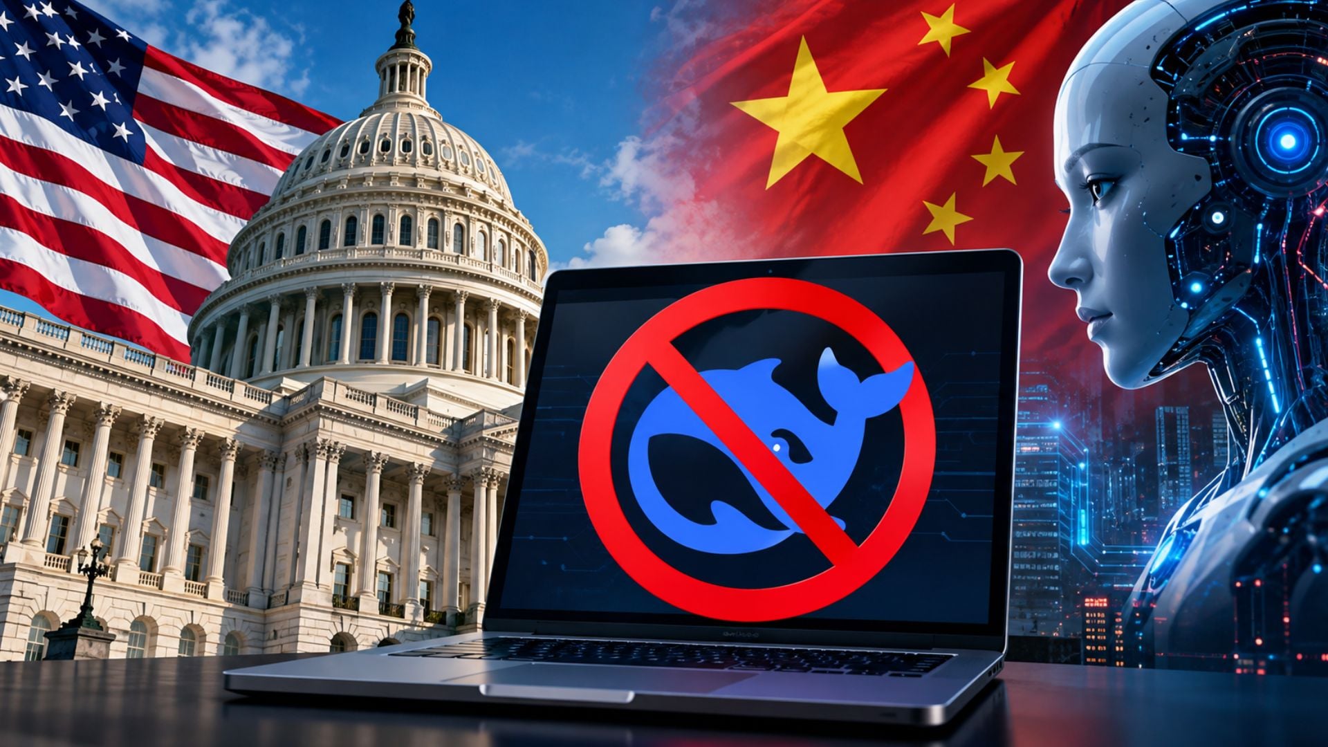 US bans DeepSeek and AI tools built on its models from federal agencies